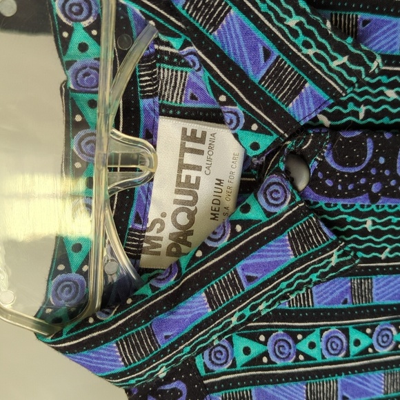 VTG 90s button up. Size s-m. - Picture 3 of 4